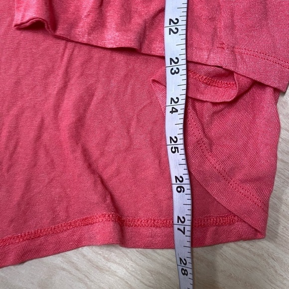 Crew Knit Wear Pink Light Weight Open Front Cardigan Size L NWT - Picture 5 of 5